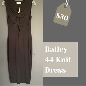NWT Bailey44 black knit dress